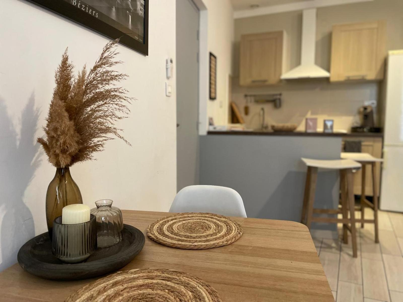 Joli Appartement Hypercentre T2, Classe Meuble De Tourisme 3 Avec Parking Gratuit Béziers Zewnętrze zdjęcie
